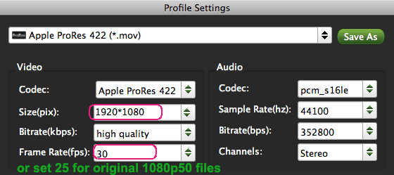 fcp sony mac avchd mxf mts convert hd6 aic imovie gz button 1080 mov 60p settings prores cut vg20 p2