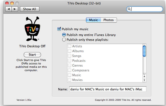 download tivo desktop for mac