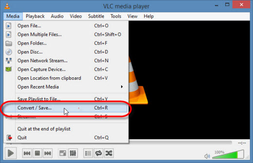 using vlc to convert webm to mp4 has no audio